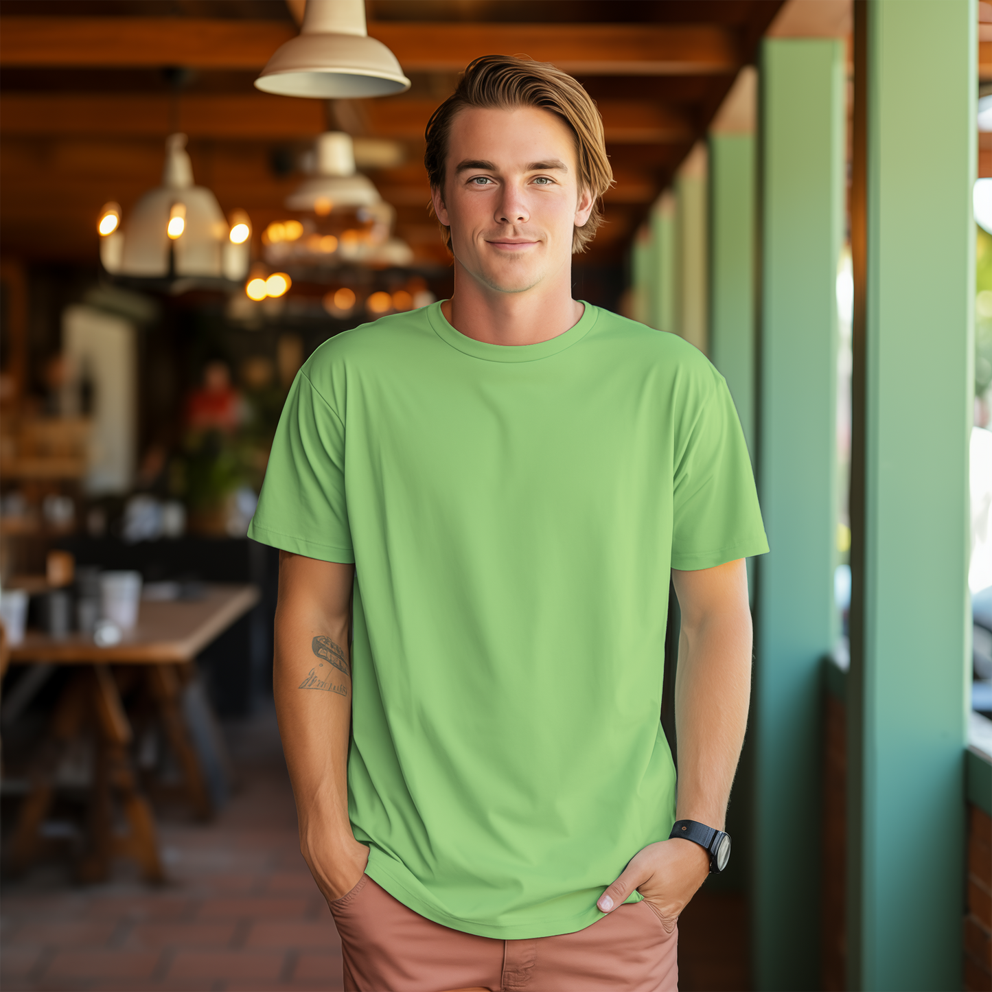 Mercerized Organic Cotton Crew Neck (Half Sleeve)