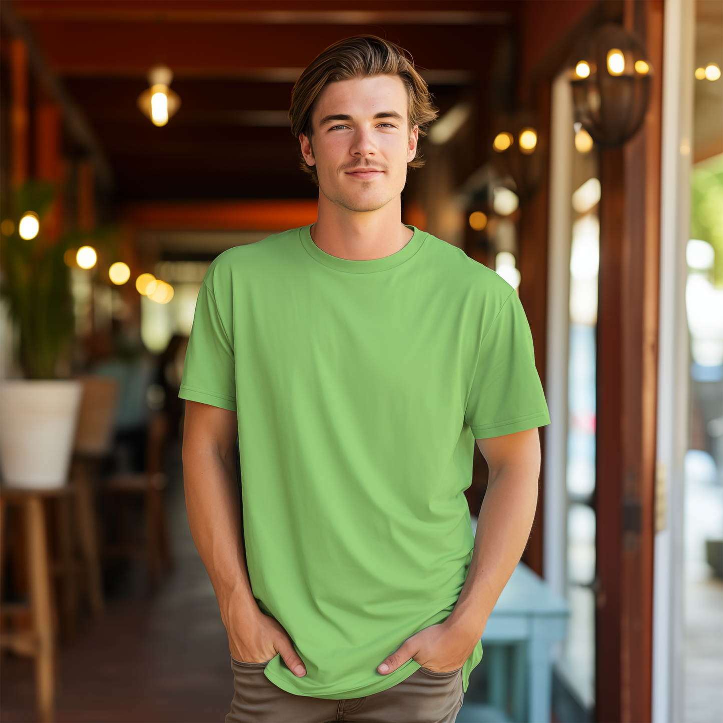 Mercerized Organic Cotton Crew Neck (Half Sleeve)