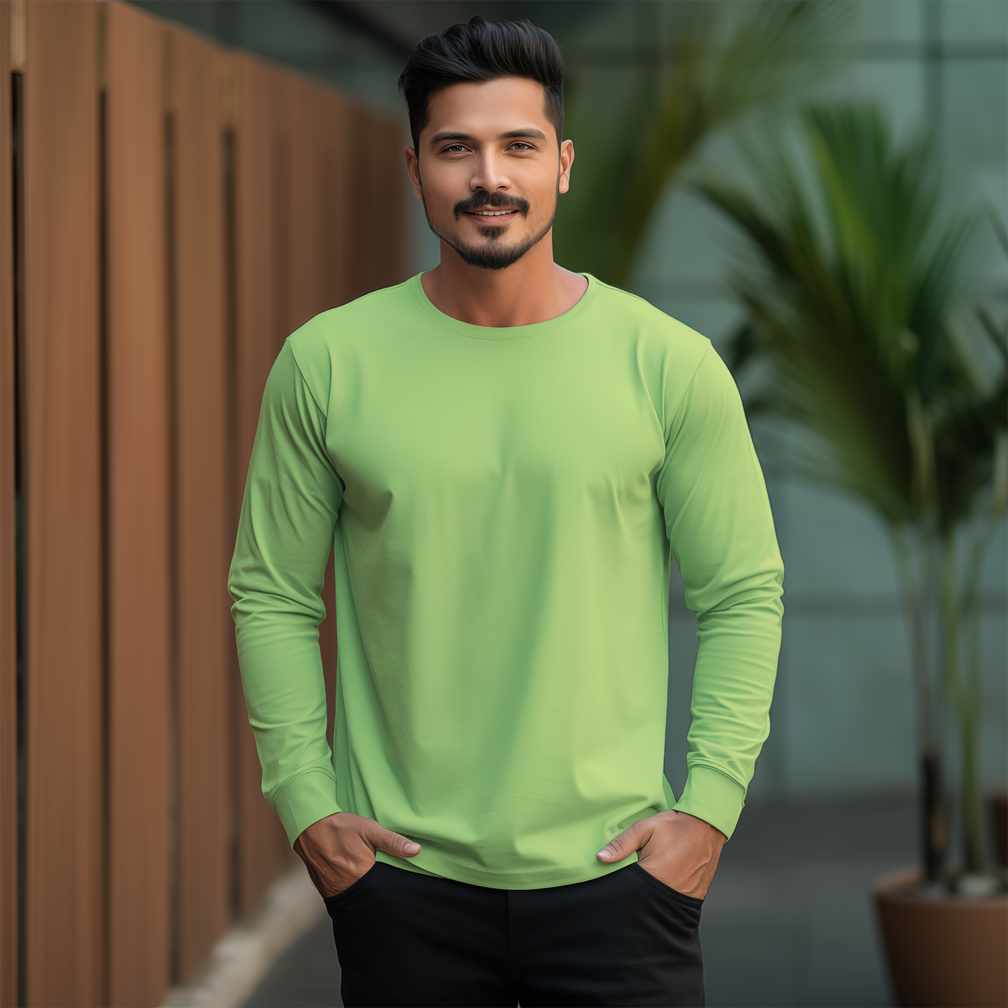 Premium Organic Crew Neck (Full Sleeve)