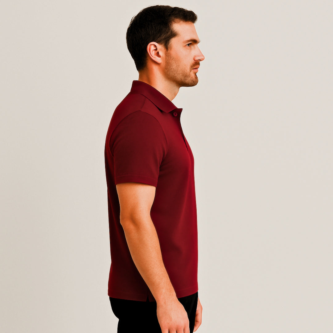 Exclusive Interlock Supima Polos for Elite Men