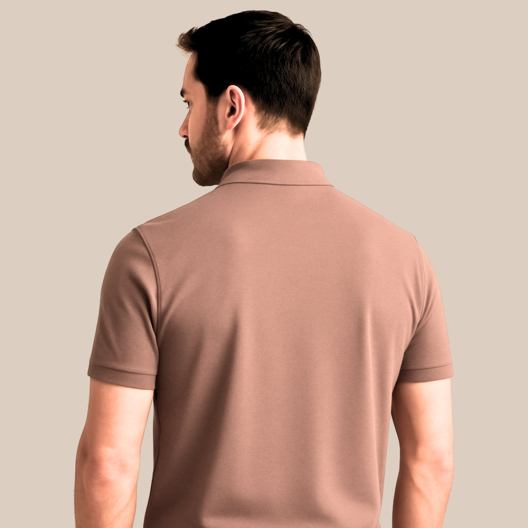 Exclusive Interlock Supima Polos for Elite Men