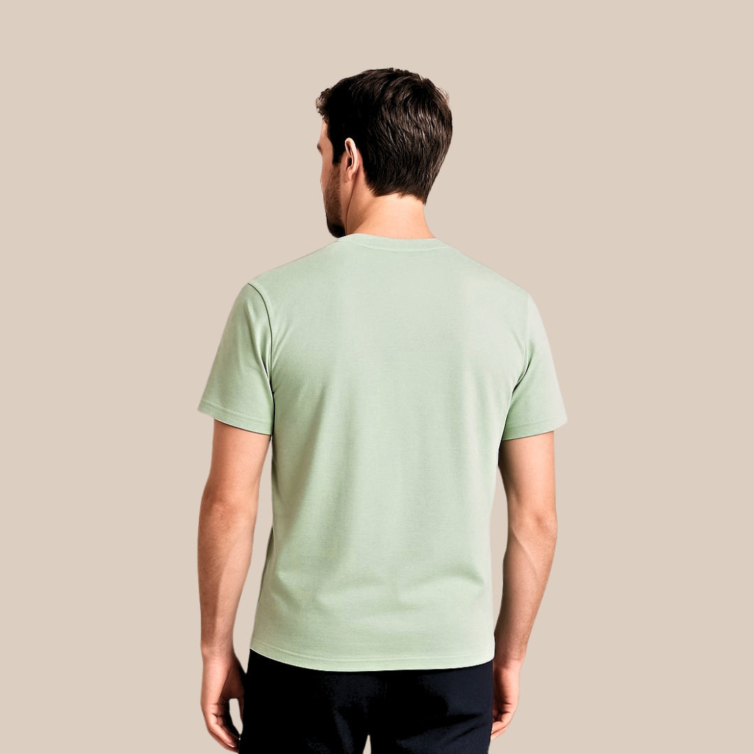 Mercerized Supima Crew Neck T-Shirt