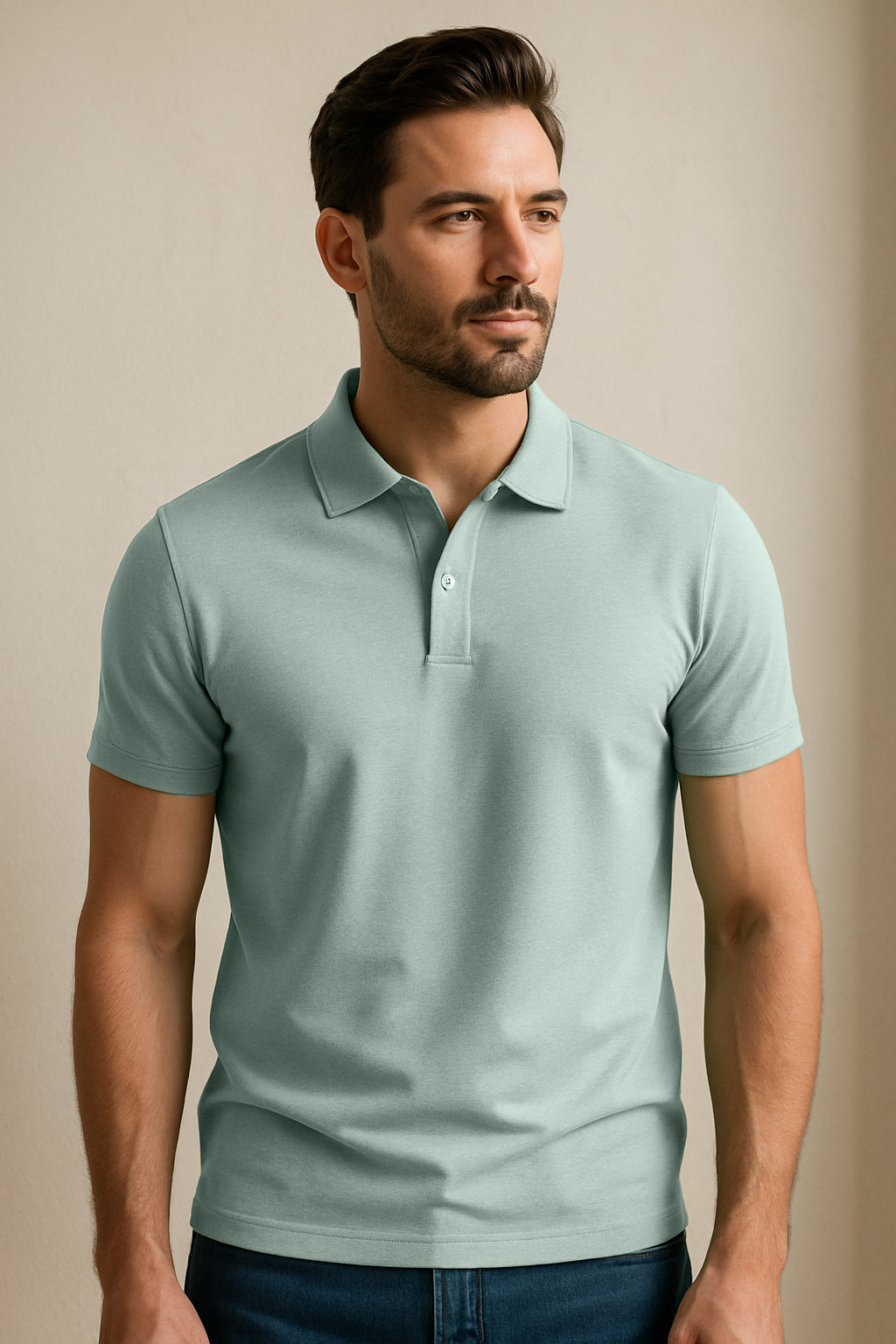 Exclusive Interlock Supima Polos for Elite Men