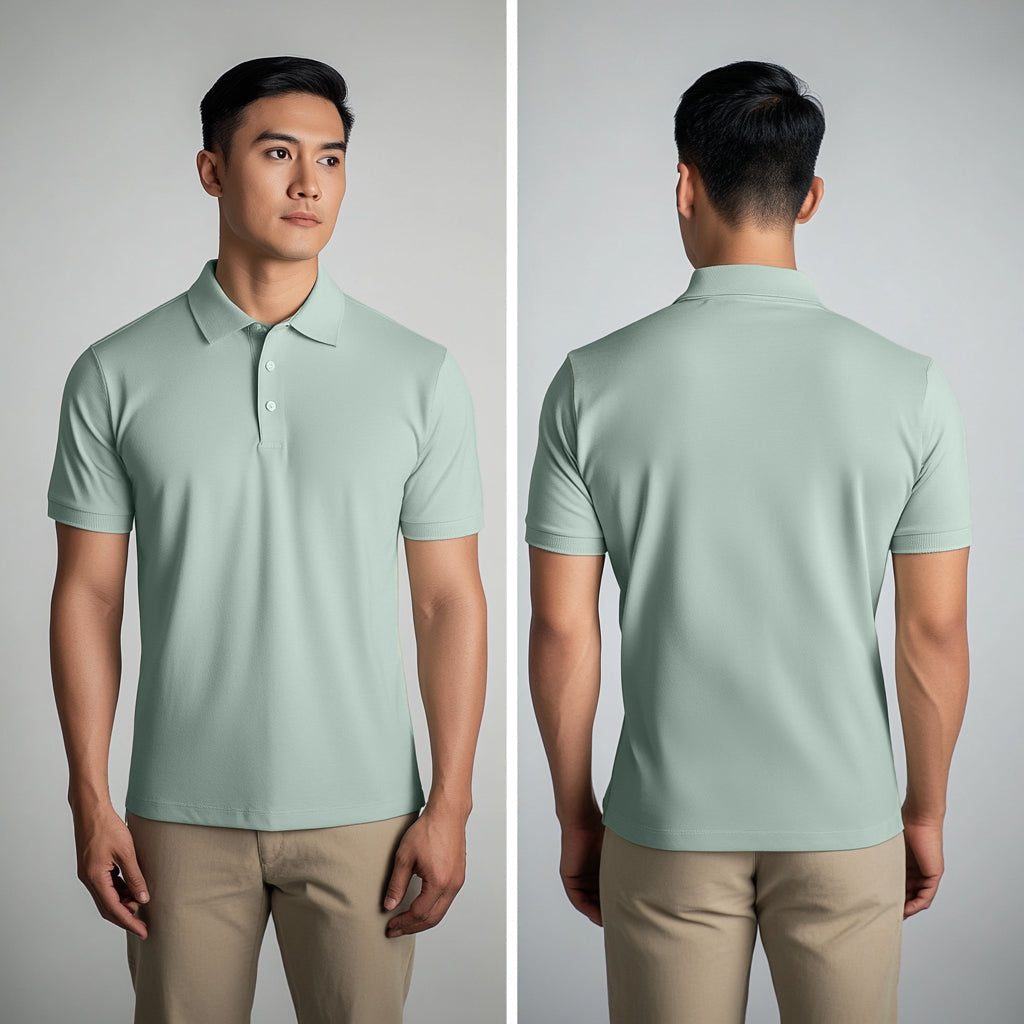 Exclusive Interlock Supima Polos for Elite Men