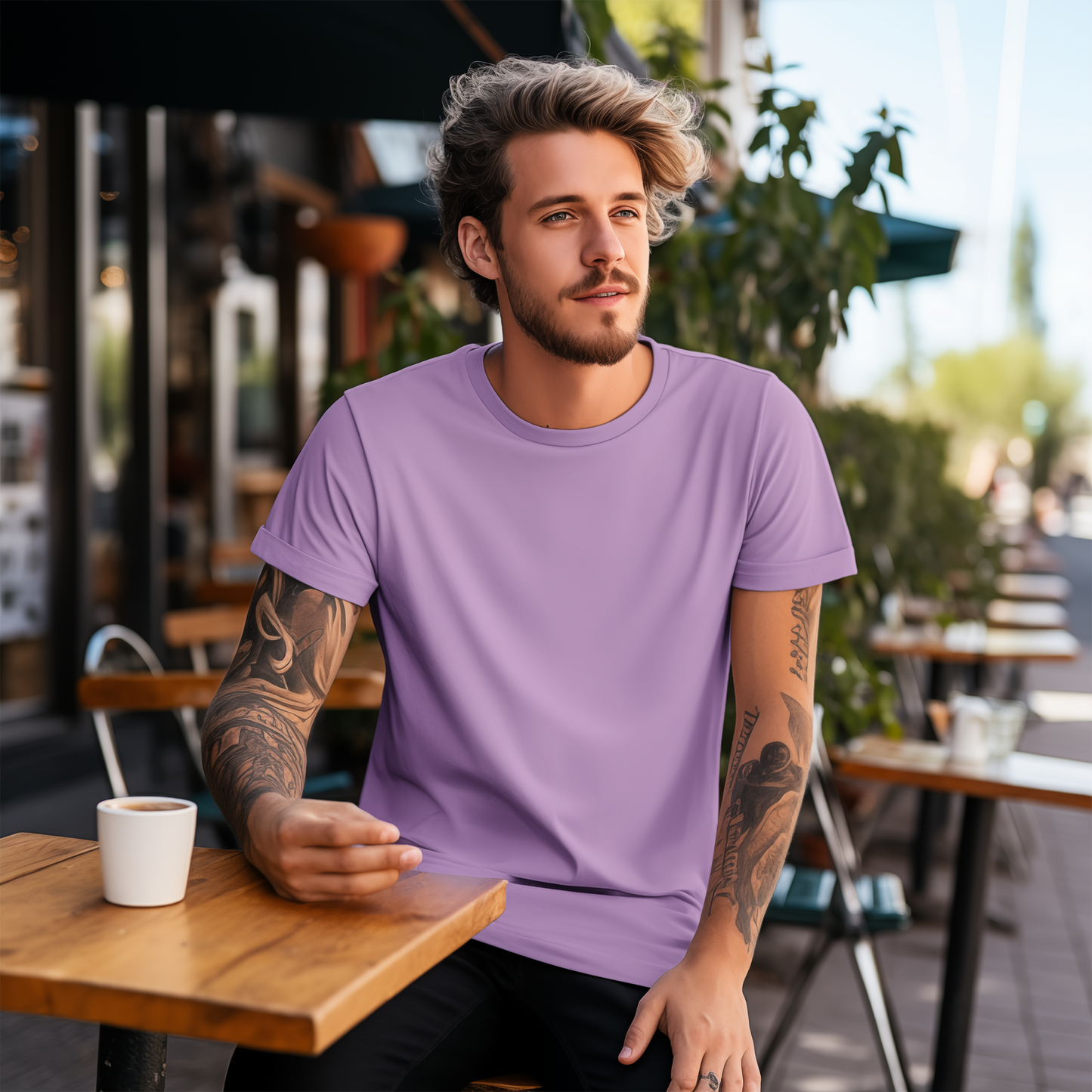 Mercerized Organic Cotton Crew Neck (Half Sleeve)