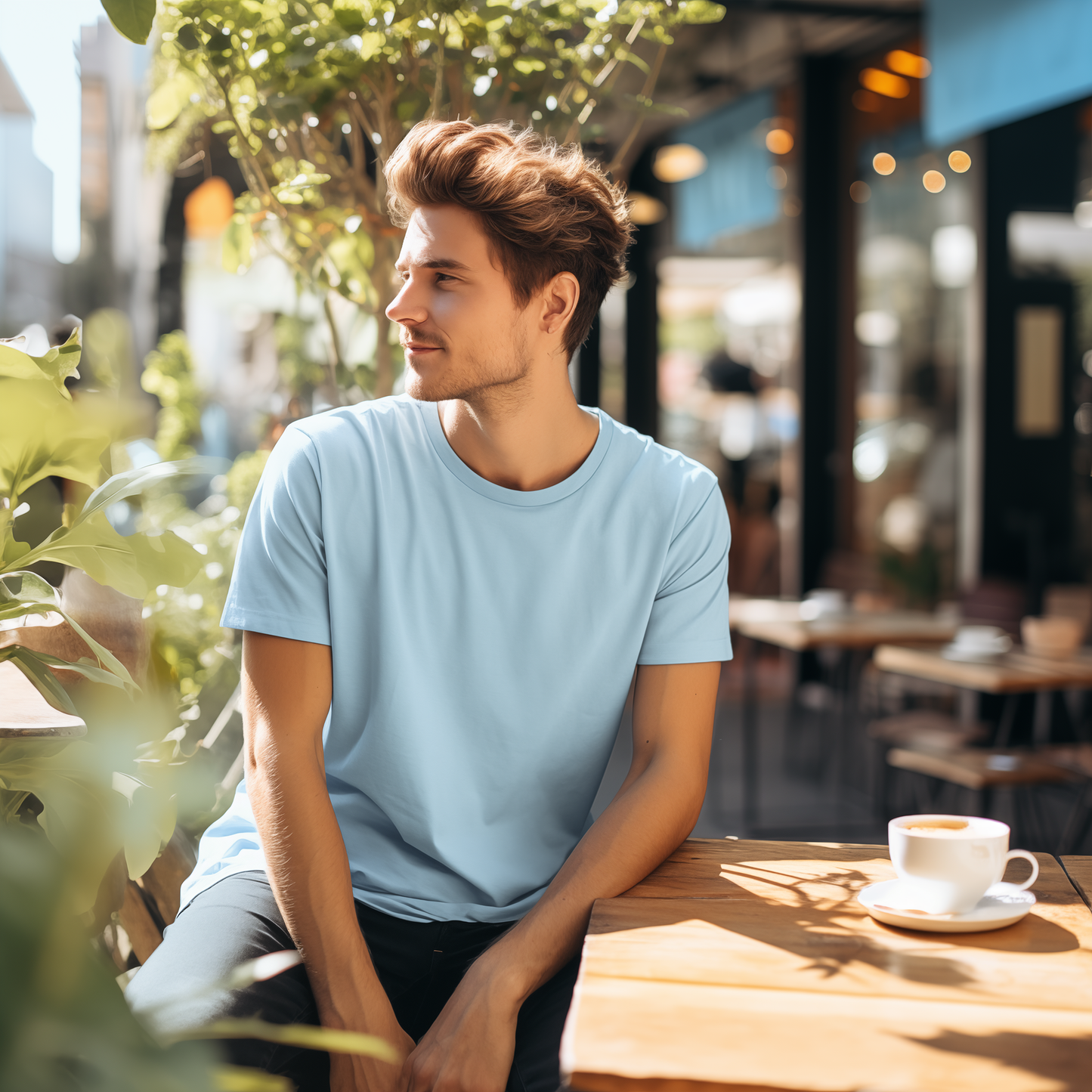 Mercerized Organic Cotton Crew Neck (Half Sleeve)