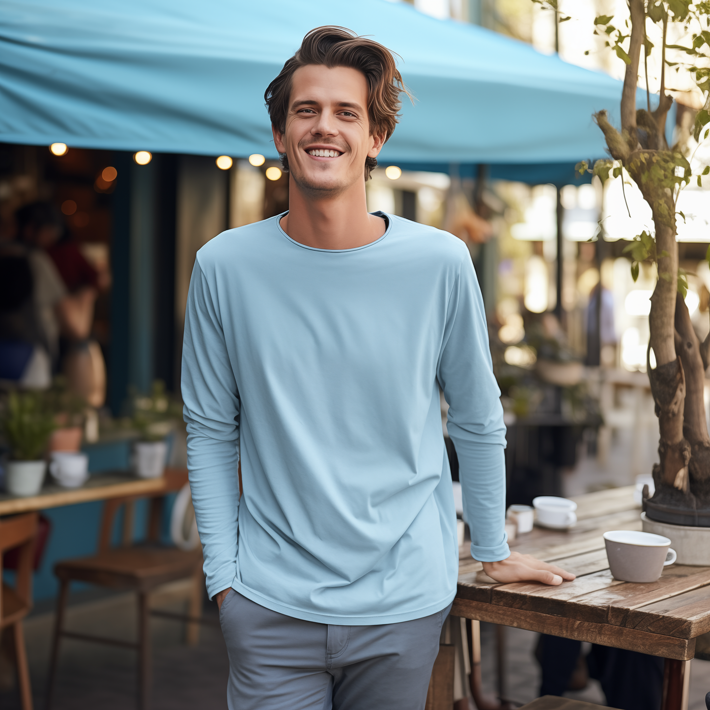 Premium Organic Crew Neck (Full Sleeve)