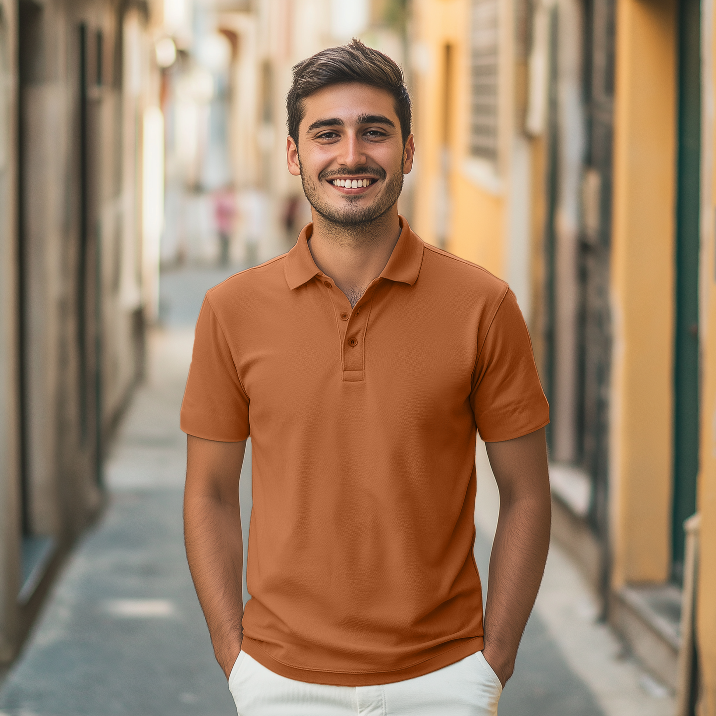 Mercerized Premium Supima Polo T-Shirt
