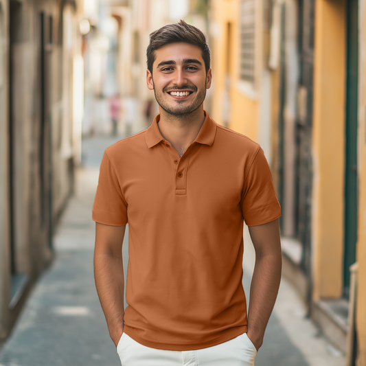 Mercerized Premium Supima Polo T-Shirt